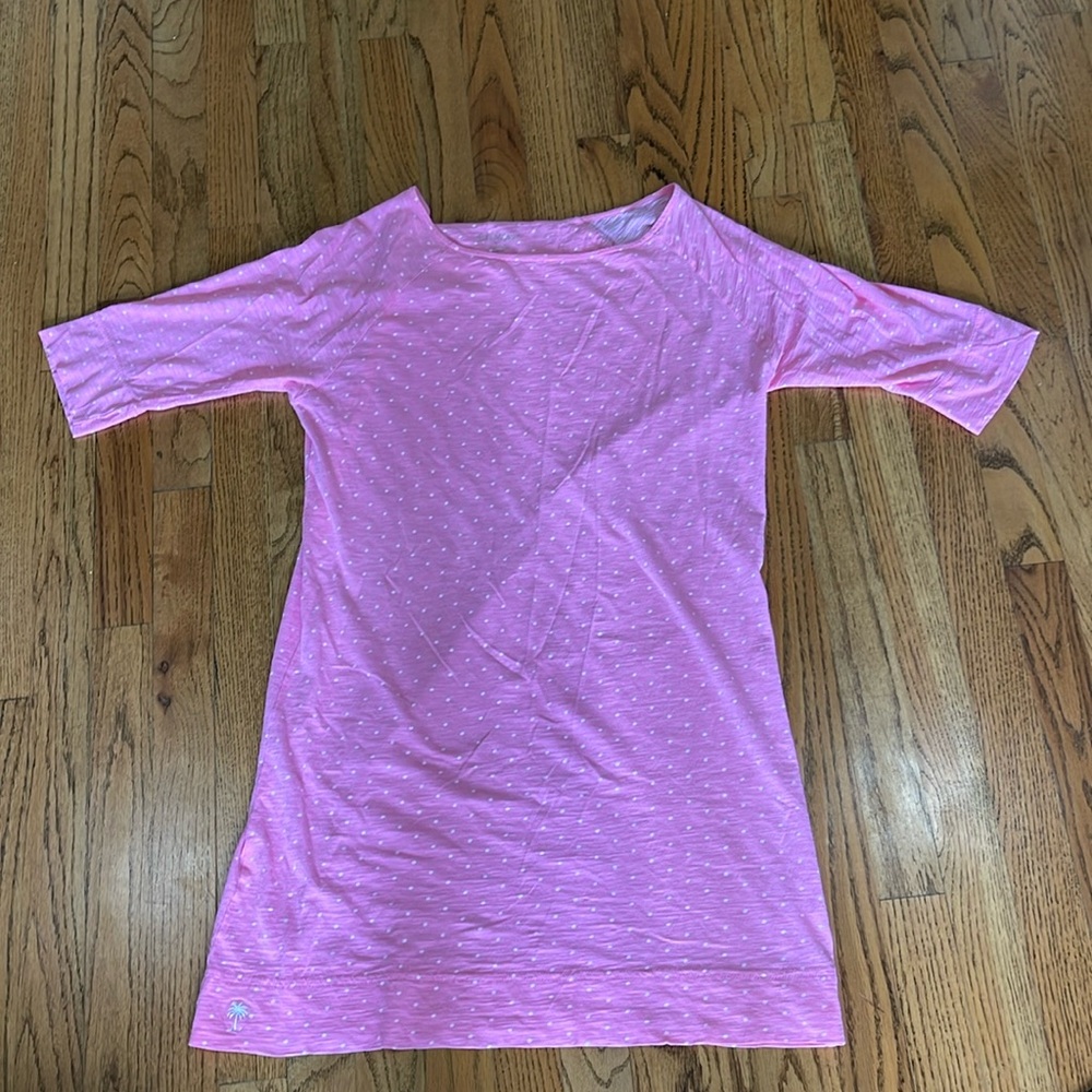Lilly Pulitzer Pink Dot Shift Dress